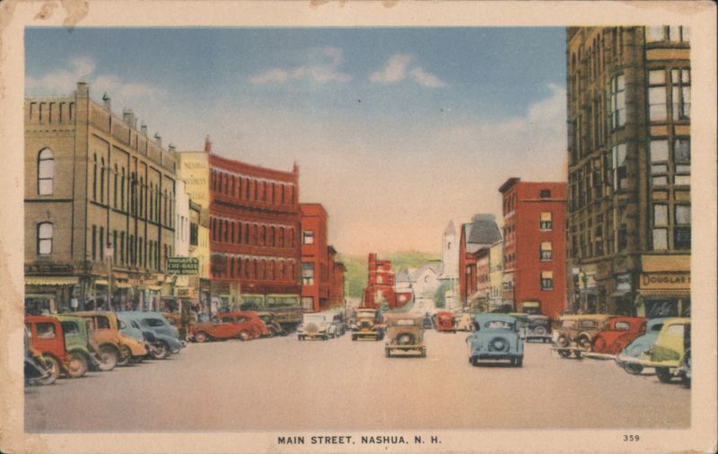 Main Street, Nashua, N.H. New Hampshire
