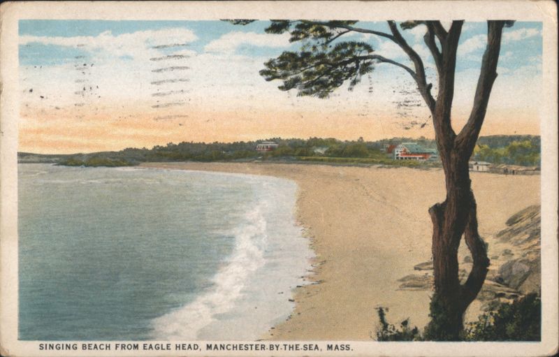 Singing Beach from Eagle Head, Manchester-by-the-Sea Massachusetts