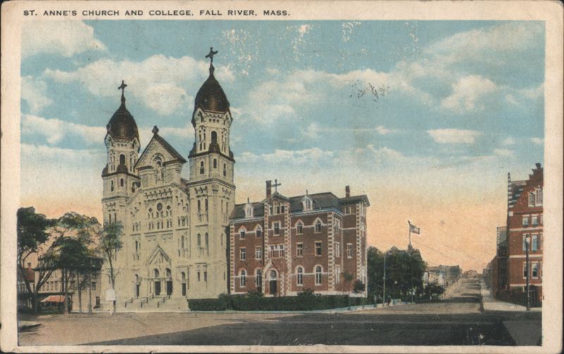 St. Anne's Church and College, Fall River Massachusetts