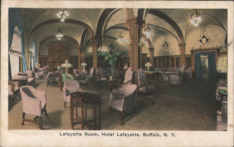 Lafayette Room, Hotel Lafayette, Buffalo, NY New York