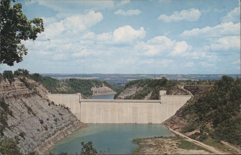 Mt. Morris Dam, Letchworth State Park, NY New York