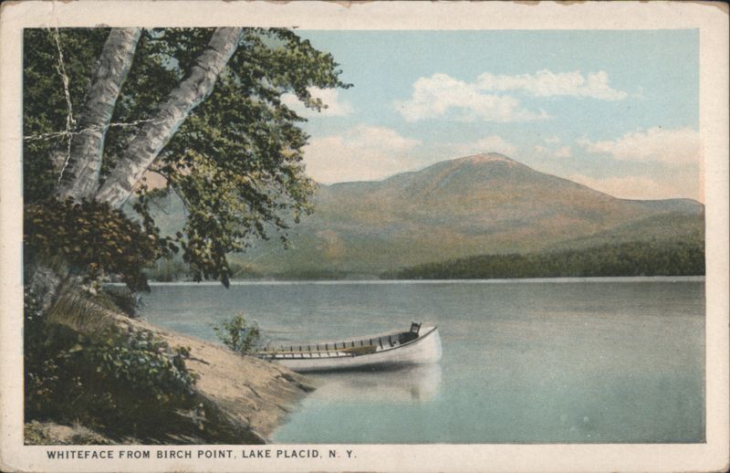 Whiteface from Birch Point, Lake Placid New York