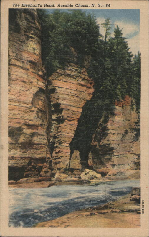 The Elephant's Head, Ausable Chasm, NY New York