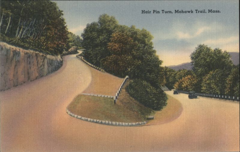 Hair Pin Turn, Mohawk Trail Massachusetts