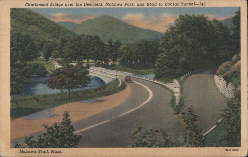 Charlemont Bridge, Deerfield, Mohawk Park, Hoosac Tunnel Road Massachusetts