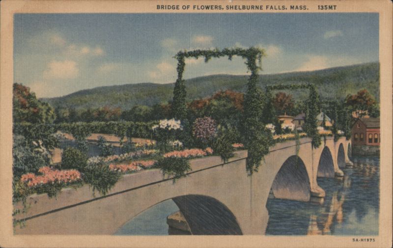Bridge of Flowers Shelburne Falls Massachusetts