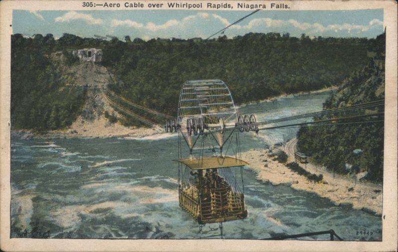 Aero Cable over Whirlpool Rapids, Niagara Falls New York