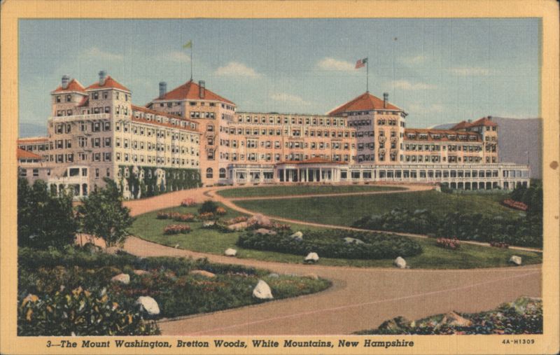 The Mount Washington, Bretton Woods, White Mountains New Hampshire