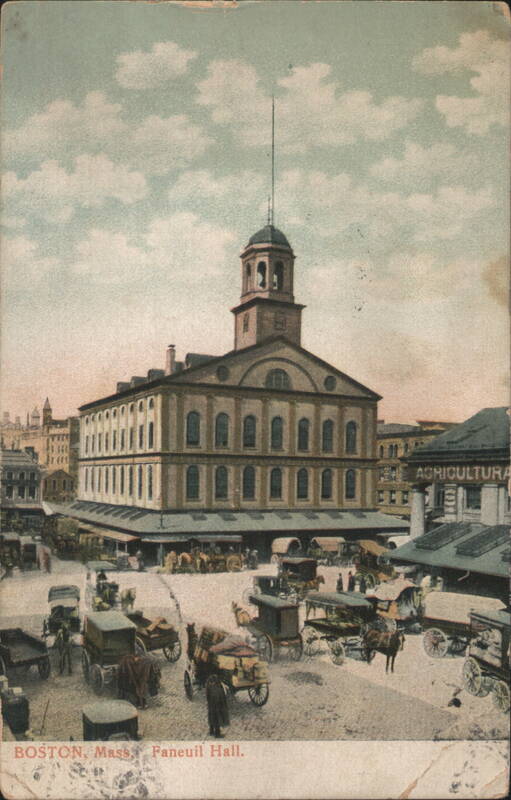 Faneuil Hall, Boston, Mass. Massachusetts