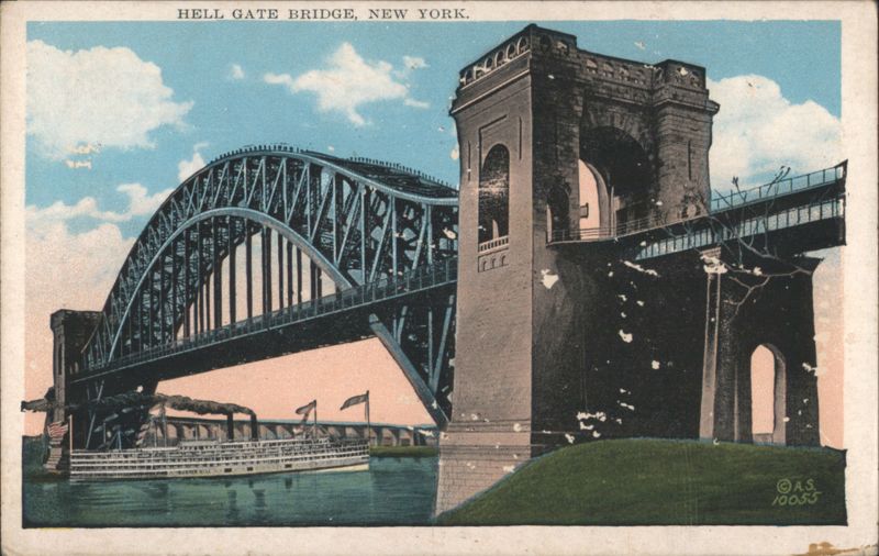 Hell Gate Bridge, Longest Steel Arch Bridge New York