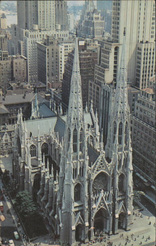 St. Patrick's Cathedral, Fifth Avenue, 50th Street New York