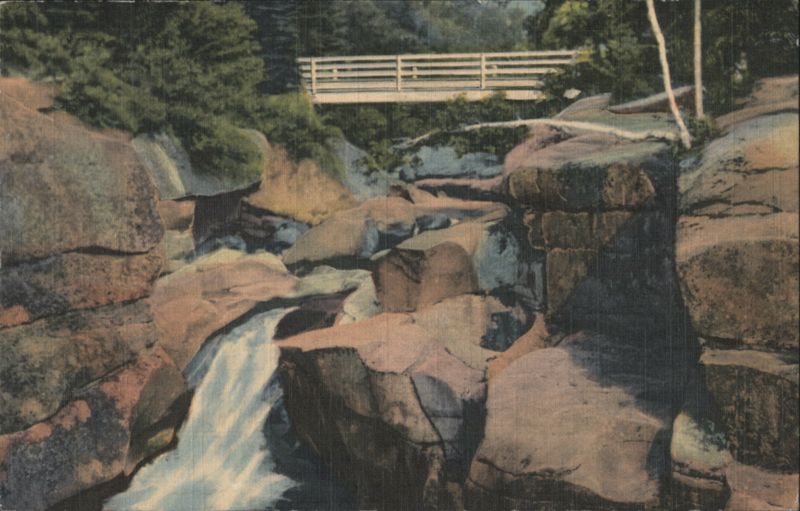 Upper Falls of the Ammonoosuc, Bretton Woods, NH New Hampshire
