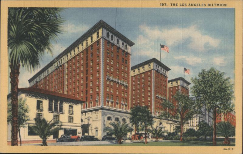 The Los Angeles Biltmore Hotel California