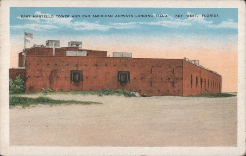 East Martello Tower & Pan American Airways Landing Field Key West Florida
