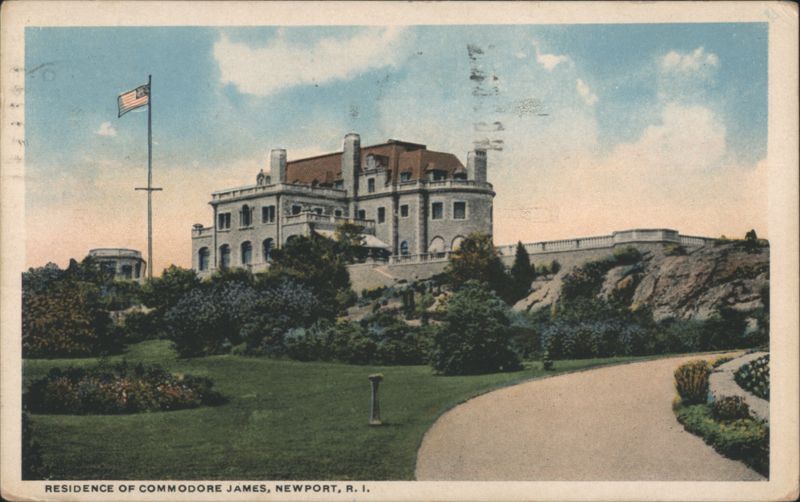 Residence of Commodore James, Newport Rhode Island