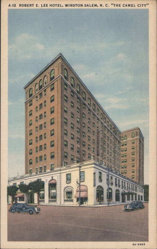 Robert E. Lee Hotel, Winston-Salem, NC North Carolina