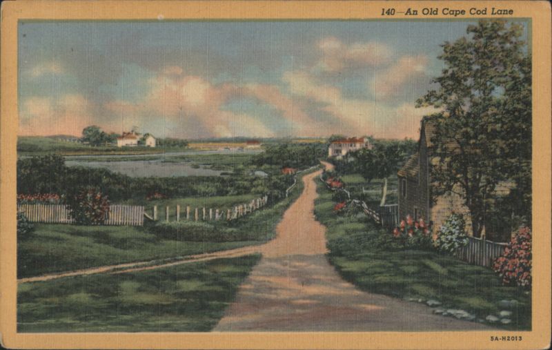 An Old Cape Cod Lane, Yarmouthport, MA Yarmouth Port Massachusetts