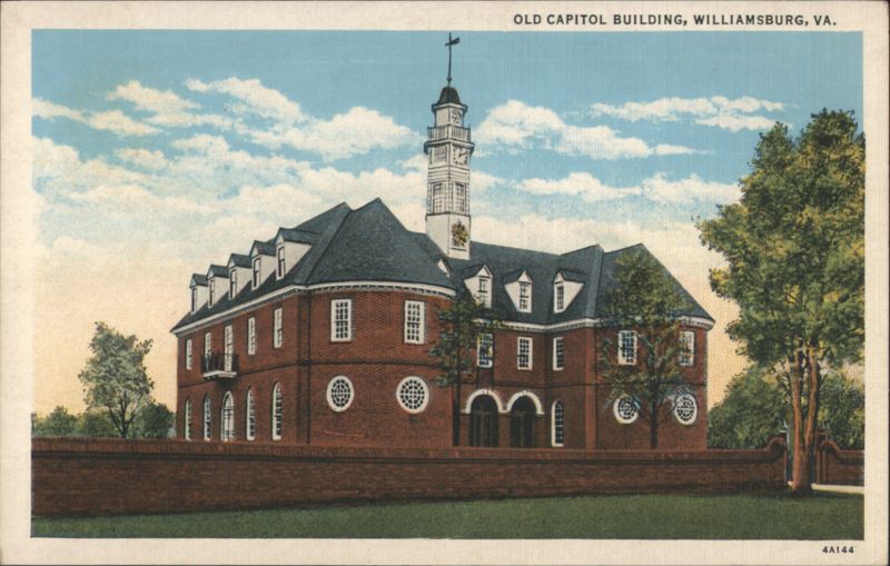 Old Capitol Building, Williamsburg, VA Virginia