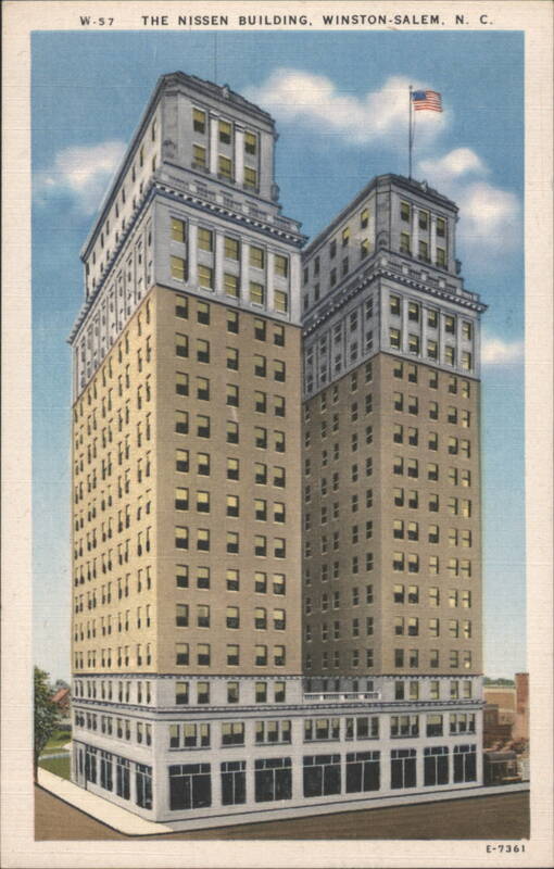 The Nissen Building, Winston-Salem, NC North Carolina