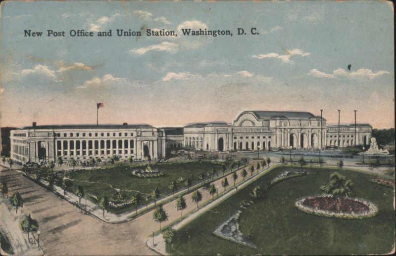 New Post Office and Union Station Washington District of Columbia