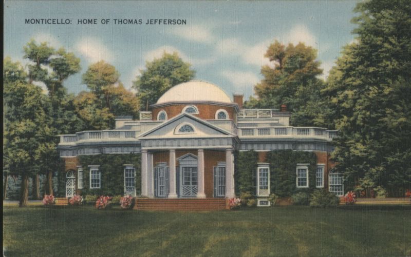 Monticello: Home of Thomas Jefferson, Charlottesville, VA Virginia