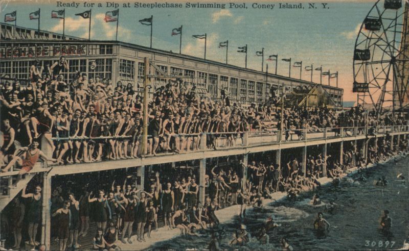 Steeplechase Swimming Pool, Coney Island New York