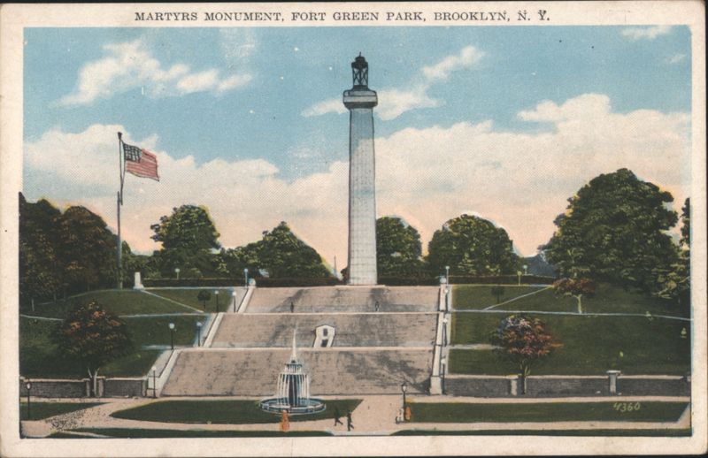 Martyrs Monument, Fort Green Park Brooklyn New York