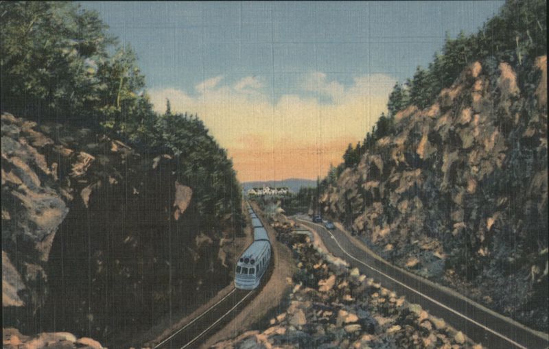 The Gath of the Notch, Crawford Notch, White Mountains New Hampshire