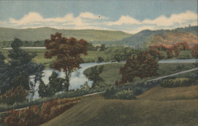 Connecticut River, White Mountains, NH New Hampshire
