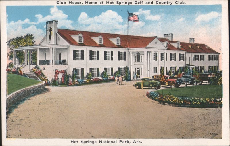 Club House, Hot Springs Golf and Country Club Hot Springs National Park Arkansas