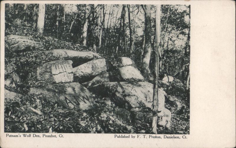 Putnam's Wolf Den, Pomfret, CT Connecticut