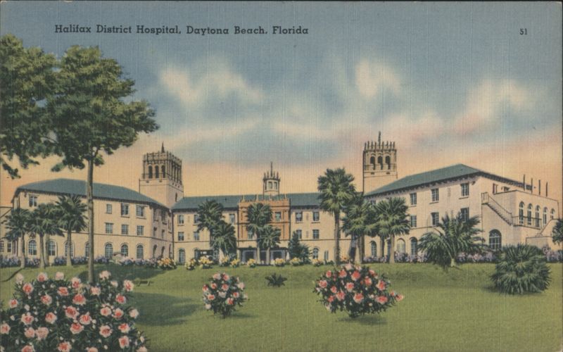 Halifax District Hospital Building Daytona Beach Florida