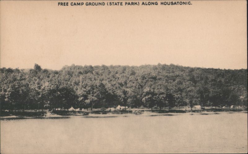 Free Camp Ground State Park Along Housatonic River Connecticut