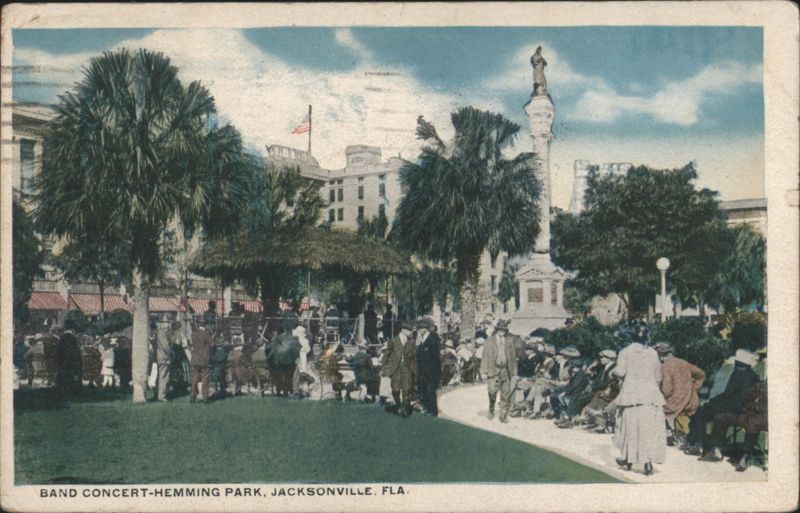 Band Concert, Hemming Park Jacksonville Florida