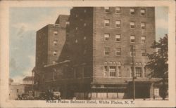 White Plains Belmont Hotel, White Plains, NY Postcard