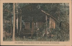 Downes Cottage, Rocky Point Inn, 4th Lake, Adirondacks Postcard