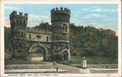 Elsinore Tower, Eden Park Postcard