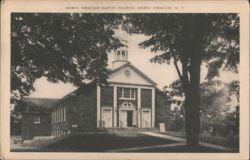North Syracuse Baptist Church Postcard