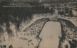 Ski Jumping - 60 Meter Jump, Belknap Mountains Recreation Area Postcard