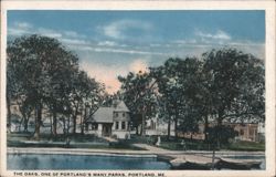 The Oaks, Portland's Many Parks Postcard