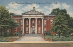 Youngstown College, School of Engineering, Youngstown, Ohio Postcard