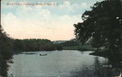 Miller's Cove, Chenango River, Oxford, N.Y. Postcard