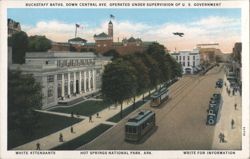 Buckstaff Baths, Central Ave, Hot Springs National Park Postcard