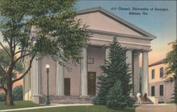 Chapel, University of Georgia, Athens, GA Postcard