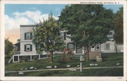 Maple French Farm, Gayhead, NY Postcard