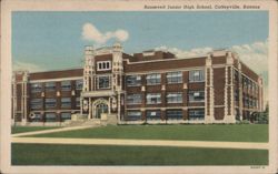 Roosevelt Junior High School Postcard