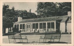 Recreation Hall, Skyland, Skyline Drive Postcard