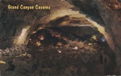 Grand Canyon Caverns Chapel of the Ages Seligman AZ Postcard