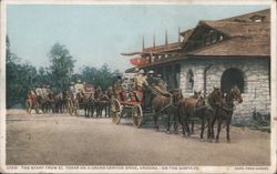 Start from El Tovar on a Grand Canyon Drive, Arizona Postcard