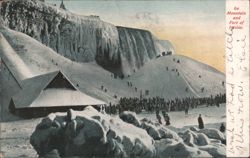 Ice Mountain and Fort of Incline, Niagara Falls Postcard